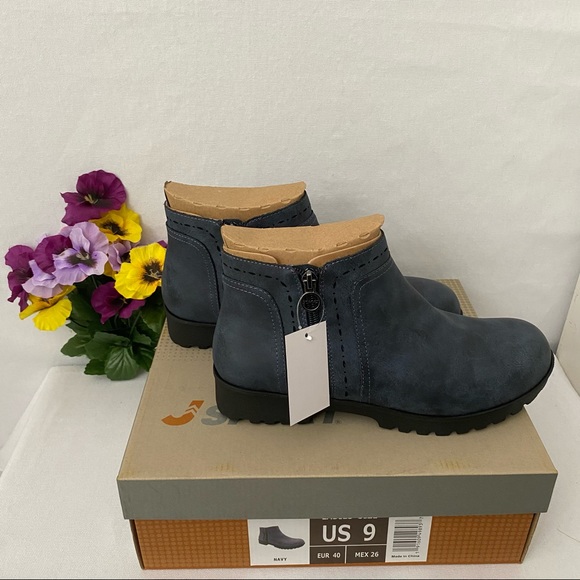 JSPORT Shoes Jsport Jenna Side Zip Ankle Boot Nwt Poshmark